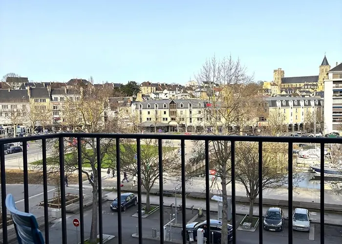 Apartment Le Cassiopee - Vue Port - Hyper Centre Caen